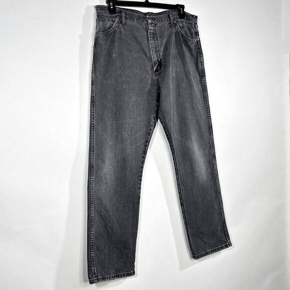 Wrangler Men's Gray Jeans‎ Size 38 - Picture 2 of 16